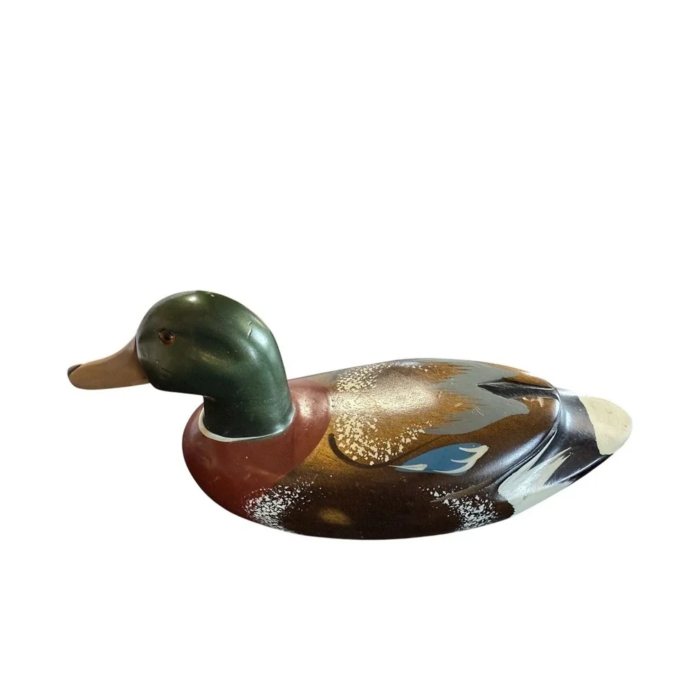 Vintage‎ Wooden Duck 4